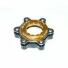 Ashima, Adapter Disc, AC02, Centerlock - 6 Loch, Incl. Verschlussring, GOLD, Alu, 23g -Fahrräder Aufbau Geschäft ashima adapter disc ac02 centerlock 6 loch incl verschlussring gold alu 23g