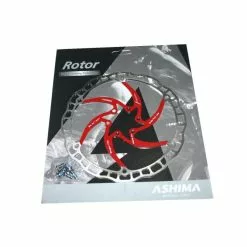 Ashima, Bremsscheibe, ARO-08, Ultralight DISC RED, 112g, 180mm, Stern Rot