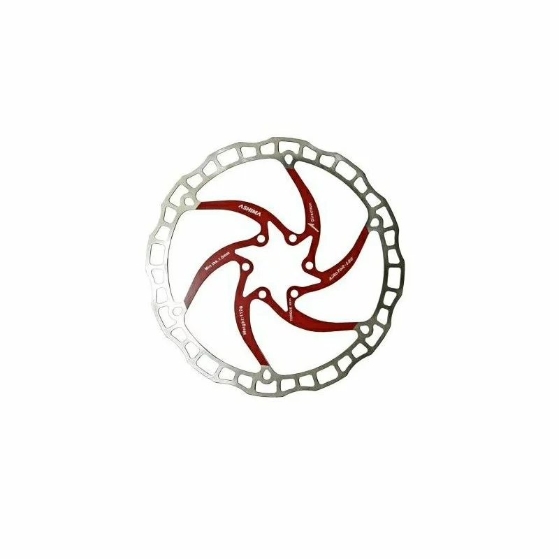 Ashima, Bremsscheibe, Ultralight DISC Red, 68g, 140mm, Stern Rot 3 Ashima, Bremsscheibe, Ultralight DISC Red, 68g, 140mm, Stern Rot