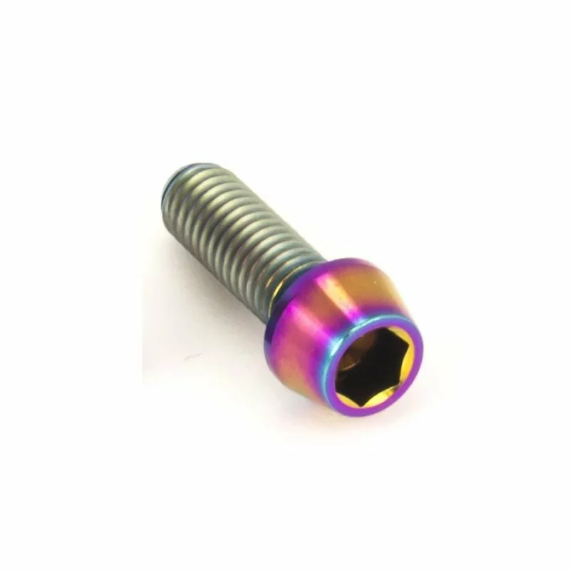 BBP, Titanschraube, TI6AL4V, M5x15, 1,8g, Rainbow 3 BBP, Titanschraube, TI6AL4V, M5x15, 1,8g, Rainbow