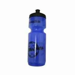 BBP, Trinkflasche, Kunststoff, Blau Transparent, Mit Skala, 0,7 L, Dark Blue
