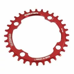 Blackspire, Kettenblatt Monoveloce Wide 32T ROT, XX1 Kompatibel, 104mm Lochkreis, 1x11, 50g, 32 Zahn