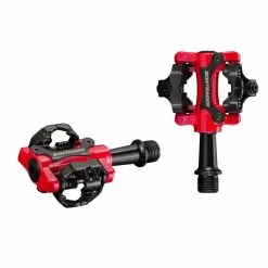 Bontrager, Comp MTB Pedal, SPD Klickpedale, Rot