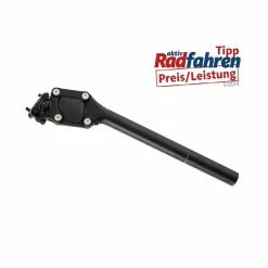 Contec, Parallelogramm Sattelstütze Gefedert, Federstütze, 30,9mm, 350mm, Schwarz