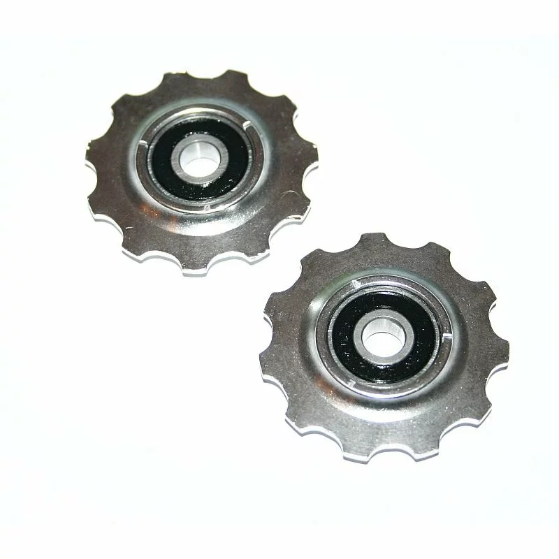 Contec, Schaltrollen, Satz, Spannrolle Und Leitrolle, Aluminium, Gedichtete Industrielager, 11Z, Universall Für 9/10-fach 3 Contec, Schaltrollen, Satz, Spannrolle Und Leitrolle, Aluminium, Gedichtete Industrielager, 11Z, Universall Für 9/10-fach