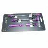Contec, SQR Select+, Achsen Set Mit Sicherung, Purple -Fahrräder Aufbau Geschäft contec sqr select achsen set mit sicherung purple