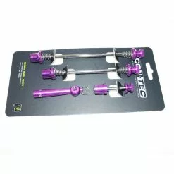 Contec, SQR Select+, Achsen Set Mit Sicherung, Purple