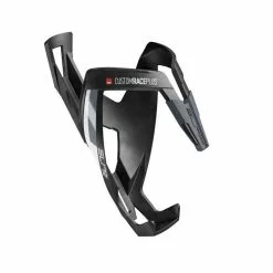 ELITE, Flaschenhalter, Custom Race Plus, Schwarz Matt / Weiss