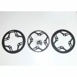 FSA, Brose E-Bike Kettenblatt Trekking, 44 Zahn, Incl. Schurzring, LK104mm, Schwarz