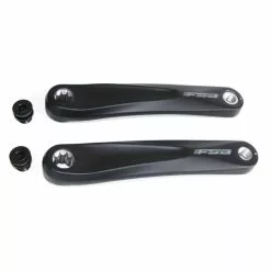 FSA, Kurbeln, Metropolis AL-8/IS Bosch E-Bike, Schwarz, 1 Paar, Alu. ISIS, 175mm