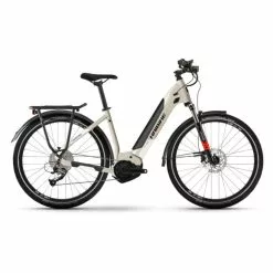 Haibike, Trekking 4, 2022, Tiefeinsteiger E-Bike, S 46cm, Desert