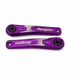 Hope, Kurbeln, E-Bike Crank Arm, Bosch ISIS, 165mm, Purple