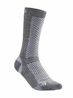 Craft Warm Mid 2- Pack Socks Granite/platin