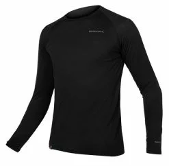 Endura BaaBaa Blend L/S Base Layer Schwarz