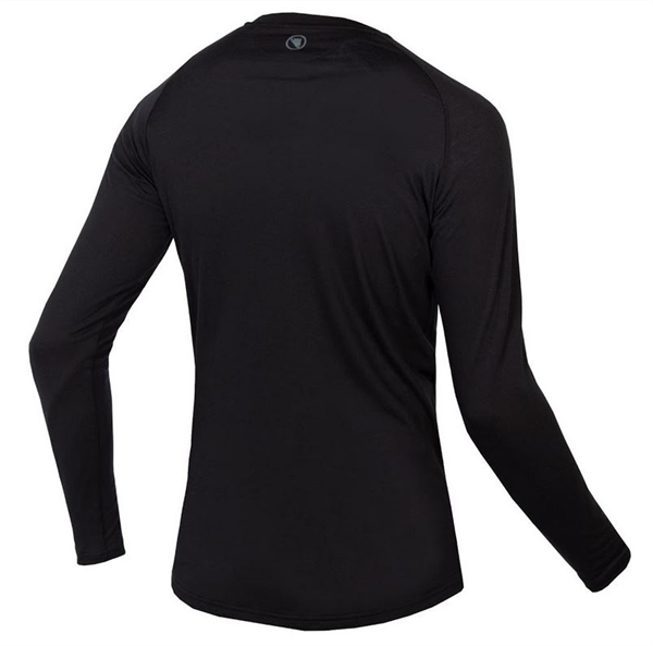 Endura BaaBaa Blend L/S Base Layer Schwarz 4 Endura BaaBaa Blend L/S Base Layer Schwarz – Bild 2