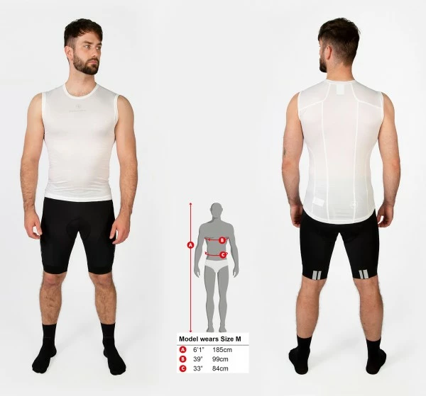 Endura Translite Ärmelloses Baselayer Weiß 6 Endura Translite Ärmelloses Baselayer Weiß – Bild 4