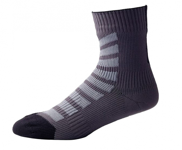 Sealskinz Socken MTB Ankle Mit Hydrostop - Schwarz/grau 3 Sealskinz Socken MTB Ankle Mit Hydrostop - Schwarz/grau