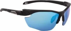 Alpina Brille Twist Five HR CM+ Black Matt Ceramic Mirror+ Blue