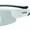 Uvex Sportbrille Sportstyle 215 - Weiß Schwarz