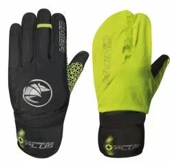 Chiba Winterhandschuh Express+ Schwarz-neon