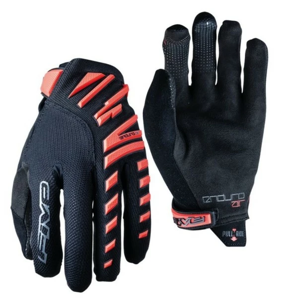 Five Gloves Enduro Air Handschuh Mens Rot Fluo 5 Five Gloves Enduro Air Handschuh Mens Rot Fluo – Bild 3