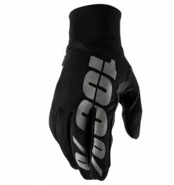 100% Hydromatic Waterproof Handschuh Black