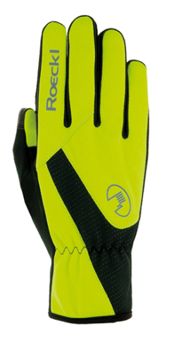 Roeckl Roth Windproof Handschuhe Neongelb