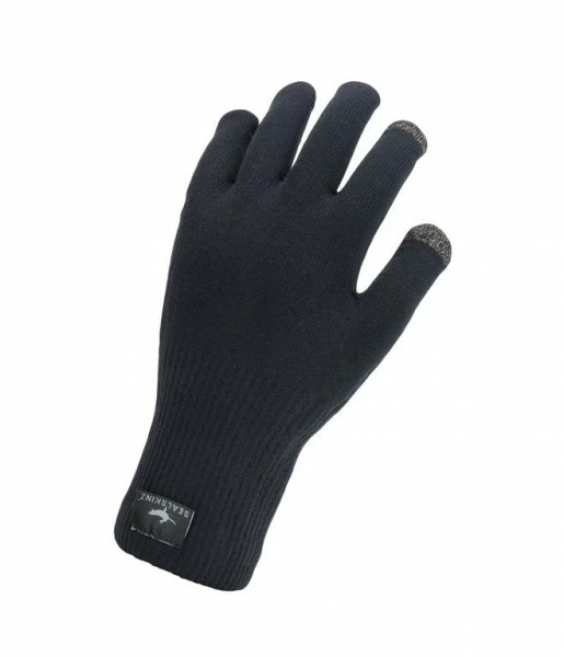 SealSkinz Handschuhe Ultra Grip Knitted Schwarz 3 SealSkinz Handschuhe Ultra Grip Knitted Schwarz