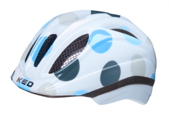 KED Meggy II Trend Kinderhelm Dots Deep Blue
