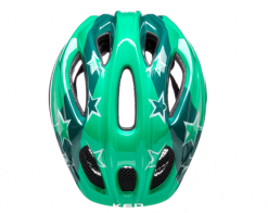 KED Meggy II Kinderhelm Green Stars -Fahrräder Aufbau Geschäft image HE KD 0181 3 600x600