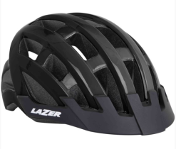 LAZER Compact Helm Freizeit/Trekking Black Unisize 54-61 Cm
