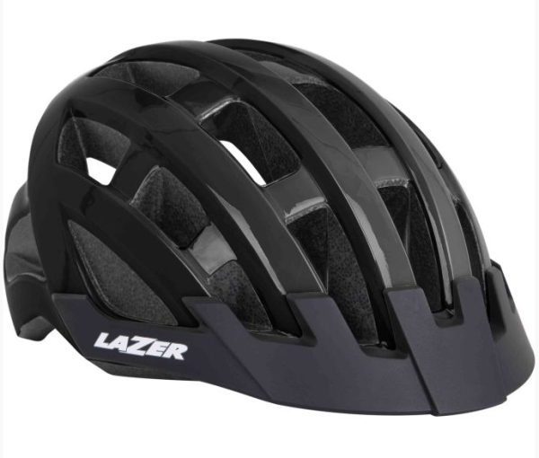LAZER Compact Helm Freizeit/Trekking Black Unisize 54-61 Cm 3 LAZER Compact Helm Freizeit/Trekking Black Unisize 54-61 Cm