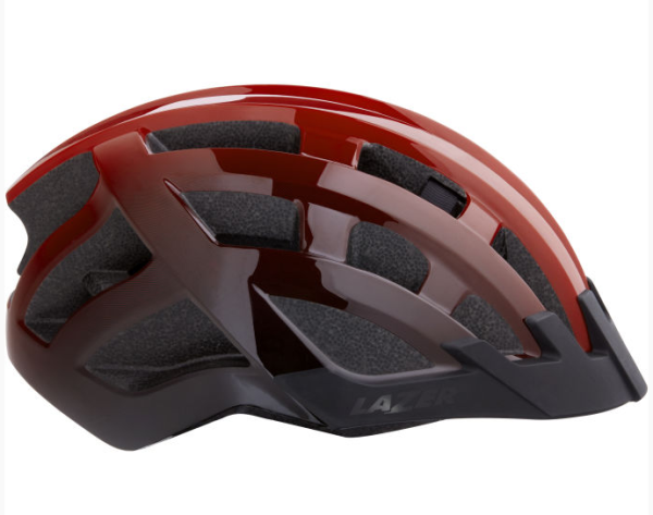 LAZER Compact DLX Helm Freizeit/Trekking Red Black Unisize 54-61 Cm 3 LAZER Compact DLX Helm Freizeit/Trekking Red Black Unisize 54-61 Cm