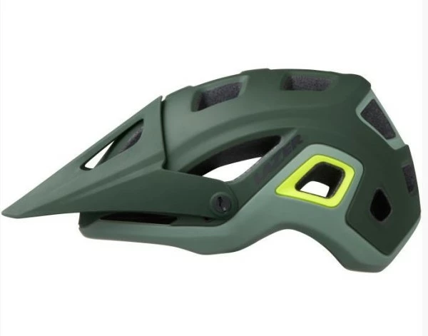 LAZER Impala Helm MTB/Downhill Matte Dark Green Flash Yellow (S) 52-56 Cm 3 LAZER Impala Helm MTB/Downhill Matte Dark Green Flash Yellow (S) 52-56 Cm
