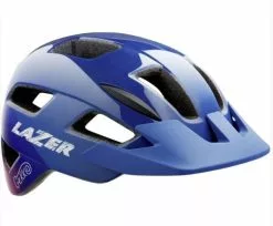 LAZER Gekko+ Helm Kids & Junior Blue Pink Unisize 50-56 Cm