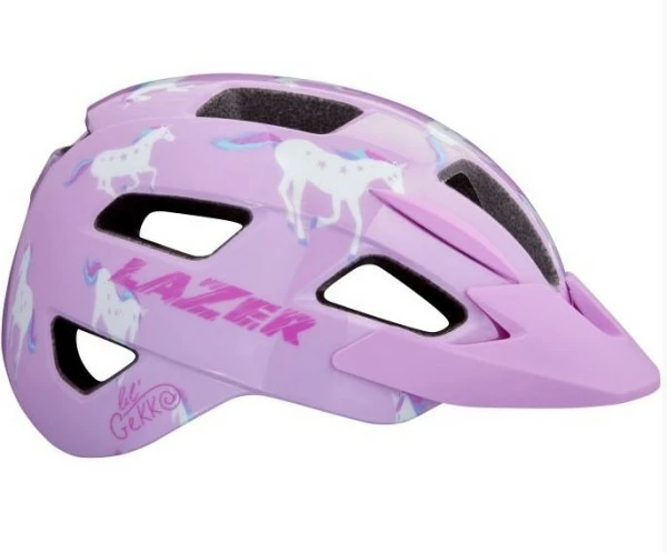 LAZER Lil'Gekko Helm Kids & Junior Unicorns Unisize 46-50 Cm 3 LAZER Lil'Gekko Helm Kids & Junior Unicorns Unisize 46-50 Cm