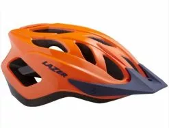 LAZER J1 Helm Kids & Junior Flash Orange Blue Unisize 52-56 Cm