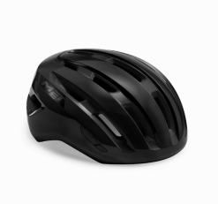 Met Miles E-Bike Helm Black Glossy