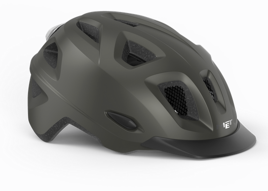 Met Mobilite Urban Helm Titanium Metallic 3 Met Mobilite Urban Helm Titanium Metallic