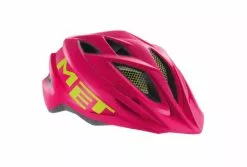 Met Crackerjack Jugendhelm Pink/Green Texture - Unisize