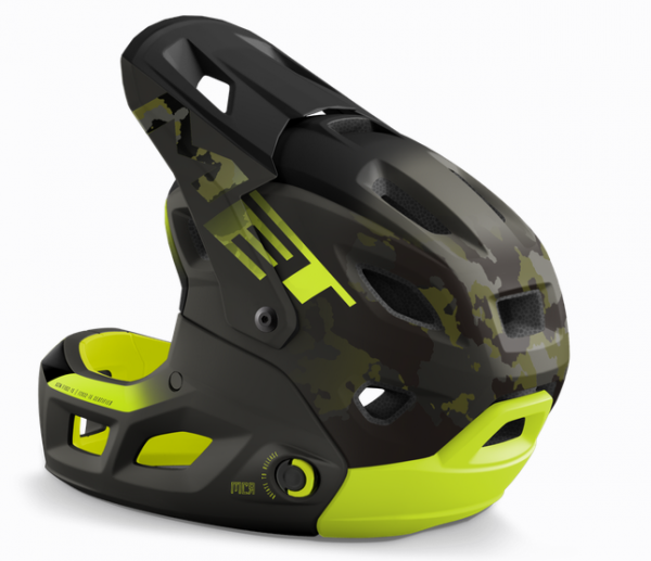 Met Parachute MCR MIPS Helm Camo Lime Green/matt Glossy 5 Met Parachute MCR MIPS Helm Camo Lime Green/matt Glossy – Bild 3