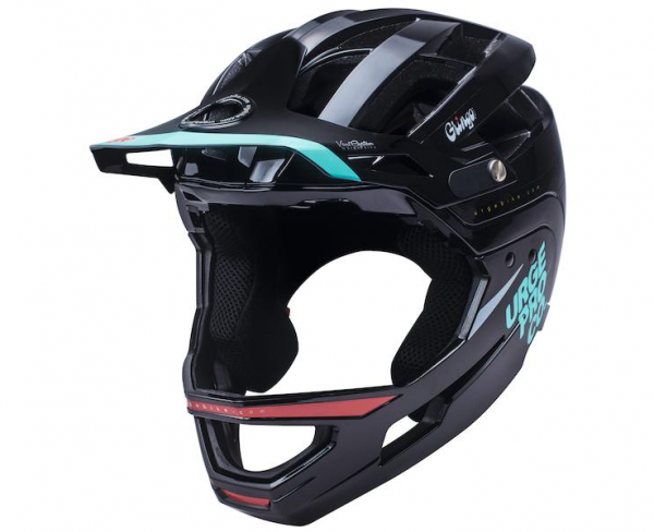 Urge Gringo De La Pampa Full Face Helm Schwarz 6 Urge Gringo De La Pampa Full Face Helm Schwarz – Bild 4