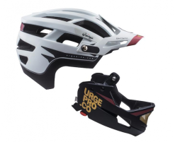 Urge Gringo De La Sierra Full Face Helm Weiß/schwarz