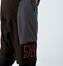 Dirtlej Trailscout Half & Half Ladies Shorts Grey/mint -Fahrräder Aufbau Geschäft image HO DY 0020 3 600x600