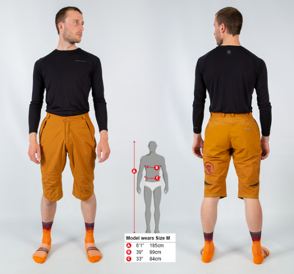 Endura MT500 Wasserdichte Shorts II Muskat 7 Endura MT500 Wasserdichte Shorts II Muskat – Bild 5