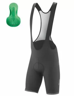 Gonso Sitivo Bib Radhose Sitzpolster Green