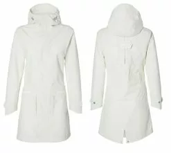 Basil Regenparka Mosse Women Gr. L Snow-white