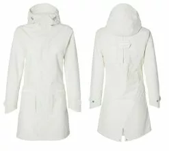 Basil Regenparka Mosse Women Gr. XL Snow-white