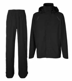 Basil Regenanzug Hoga Unisex Gr. L Black