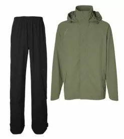 Basil Regenanzug Hoga Unisex Gr. XL Olive-green